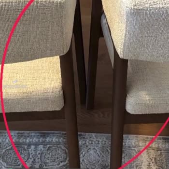 Doğtaş Mobilya Vermont Sandalyelerim Masasına Girmiyor!
