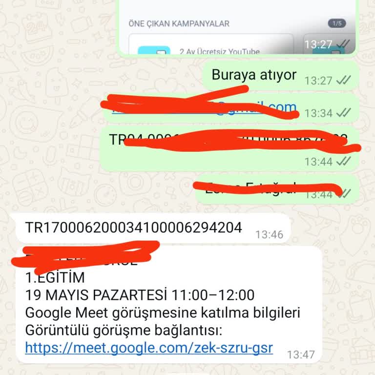 Kimlik Ve Kişisel Bilgilerimle İzinsiz İşlem Yapılmasından Endişeliyim