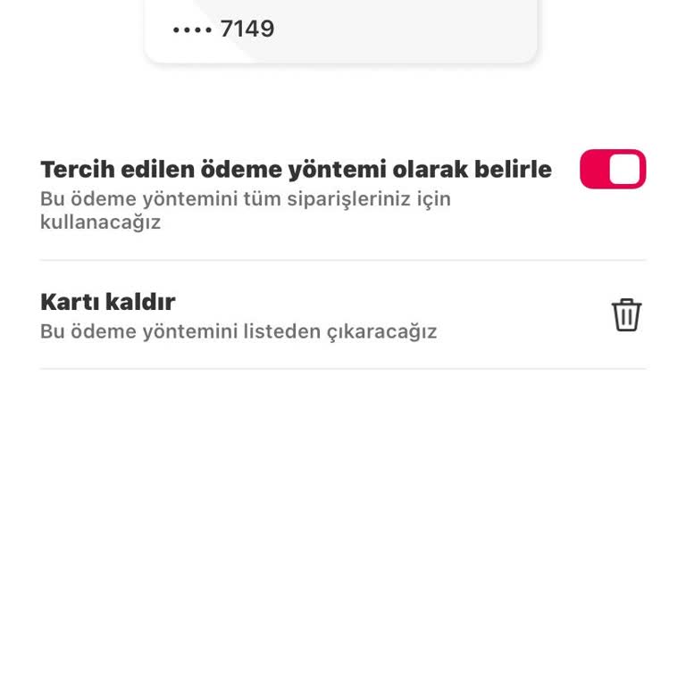 Hesabımda Tanımadığım Bir Kartla Ödeme Yapılmış