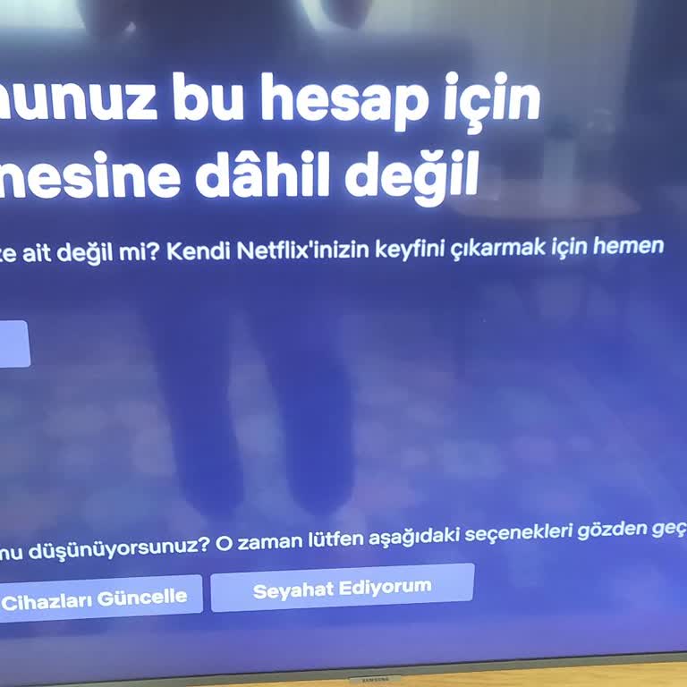 Netflix Cihaz Güncelleme Sorunu Sürekli Tekrarlanıyor