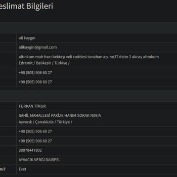 Gardırop Montaj Hatası Ve Kırık Parça Nedeniyle Süreçte Yaşanan Mağduriyet