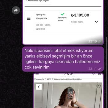 Yanlış Ürün Ve Yetersiz Müşteri Hizmeti Nedeniyle Yaşanan Sorun