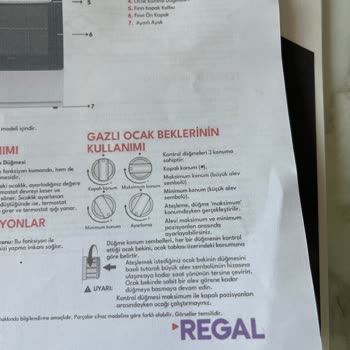 Regal SF 4060 Fırında Çakmak Özelliği Belirsizliği Ve Servis Desteği Sorunu