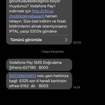 Vodafone Kampanya Vaadi Yerine Getirilmedi, Bakiye Yüklenmedi Mağduriyet Yaşadım
