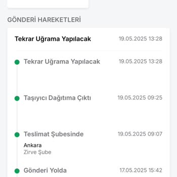 Evdeyken Teslimat Yapılmadan Ulaşılamadı Mesajı Geldi
