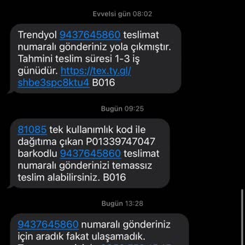 Evdeyken Teslimat Yapılmadan Ulaşılamadı Mesajı Geldi