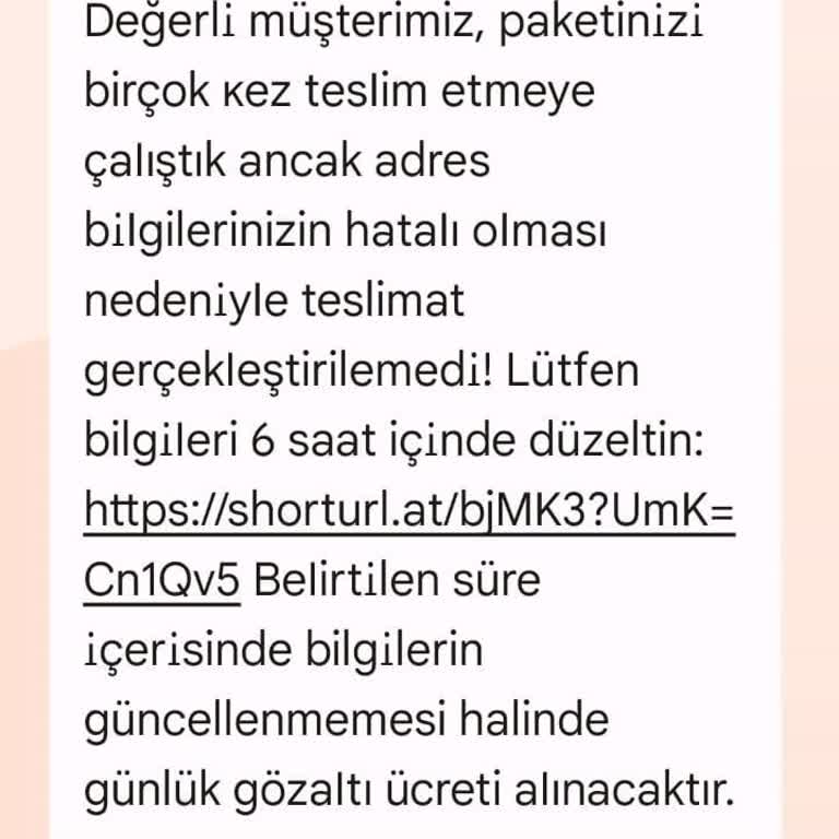 PTT Adıyla Gelen Sahte Mesajda Kişisel Bilgilerim Sızdırıldı Ve Tehdit Edildim