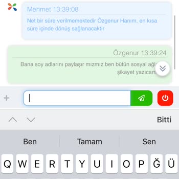 Siparişten Memnun Kalmadım, Acil Çözüm Bekliyorum