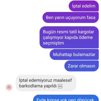 22 Gündür Gelmeyen Siparişe İptal Engeliyle Mağduriyet