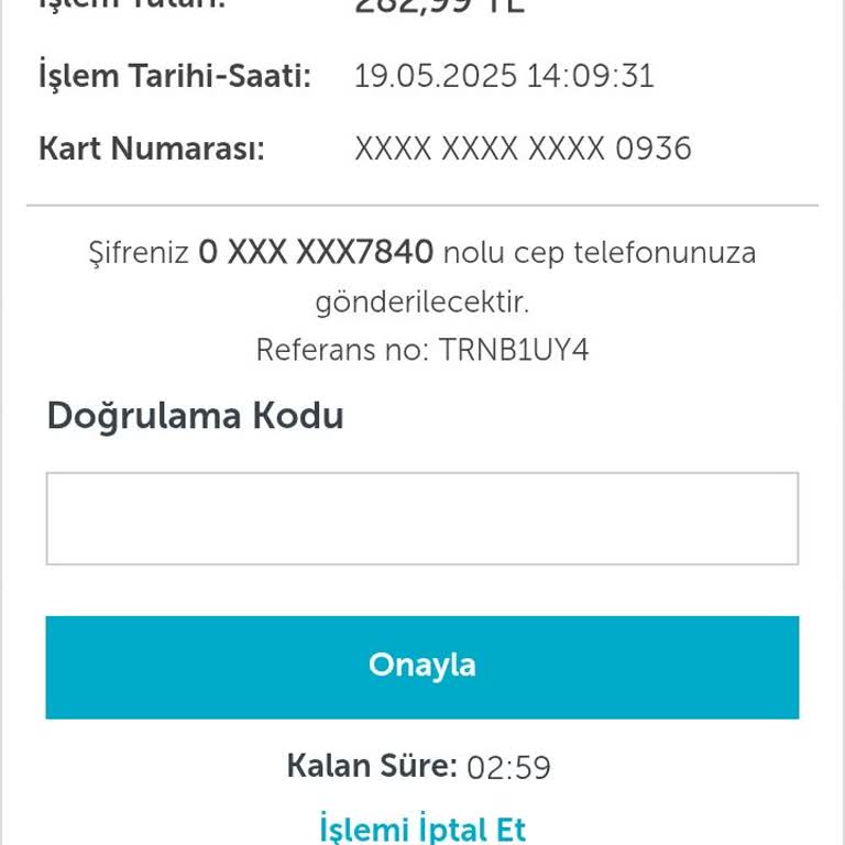 Yanlış Girilen Telefon Numarası Nedeniyle Siparişte Güncelleme Sorunu