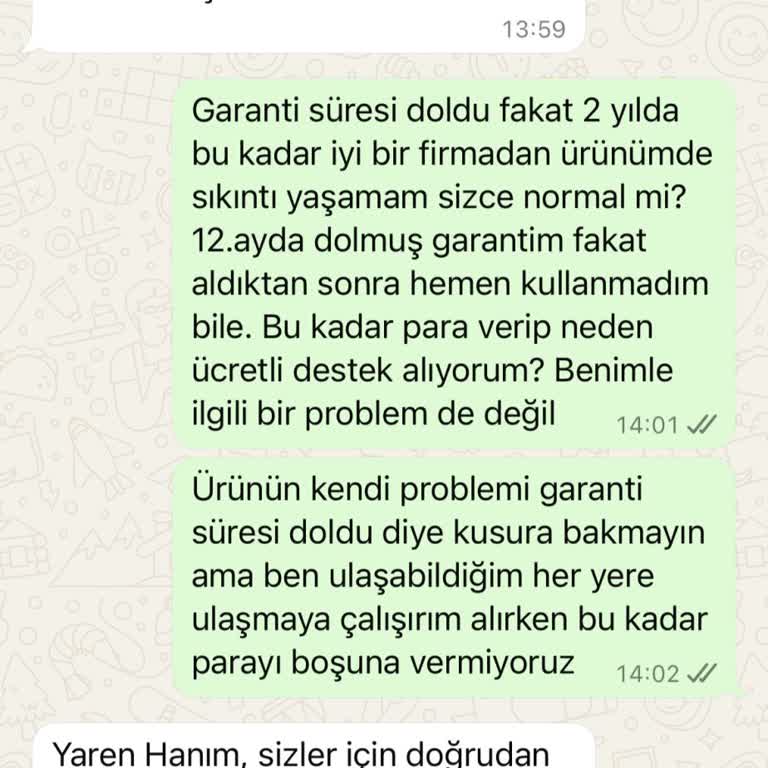 Garanti Biter Bitmez Arıza Yapan Süpürge Ve Yetersiz Müşteri Desteği