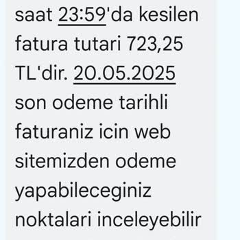 Taahhüt Sonrası Beklenmedik Yüksek Fatura Ve İletişim Sorunu