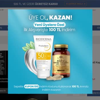 Dermoevim İndirim Kuponu Tanımlanıyor, Fakat İndirim Uygulanmıyor