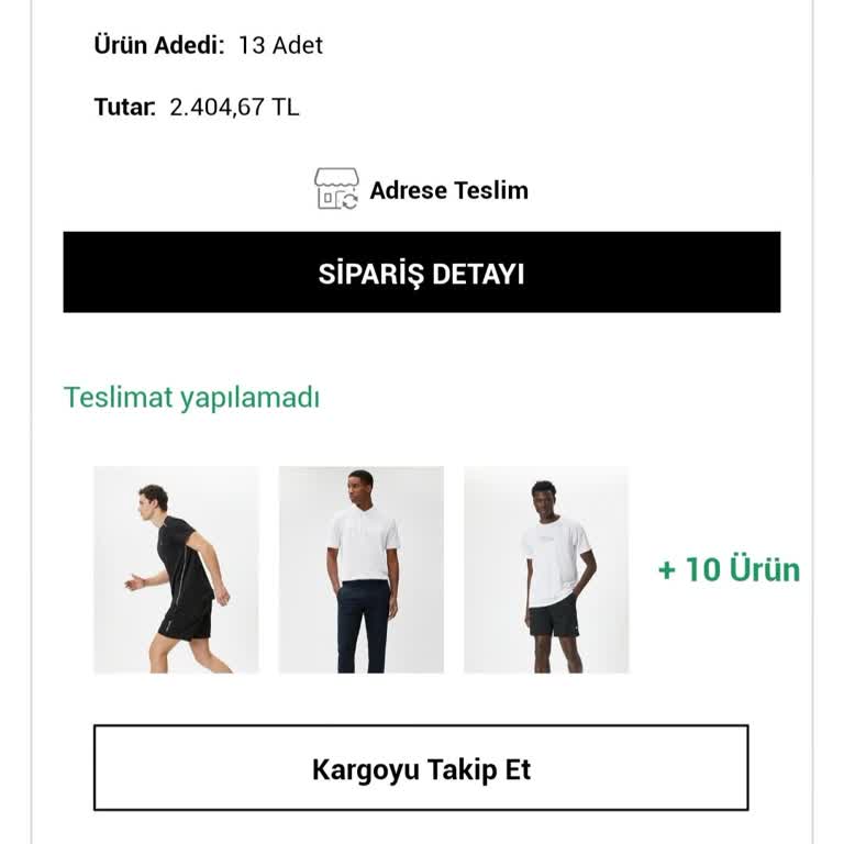 Sipariş Teslim Edilmedi, Müşteri Hizmetleri Çözüm Sunmuyor