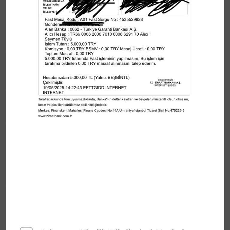 Yatırdığım Para Hesabıma Geçmedi, Ekstra Para Talep Ediliyor!