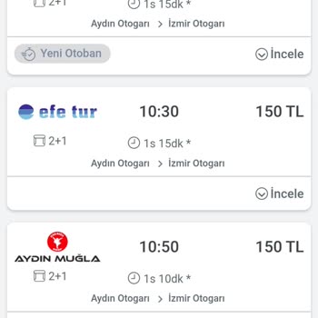 Obilet Aydın-Muğla Arası Ulaşımda Adaletsiz Ve Yüksek Ücretlendirme