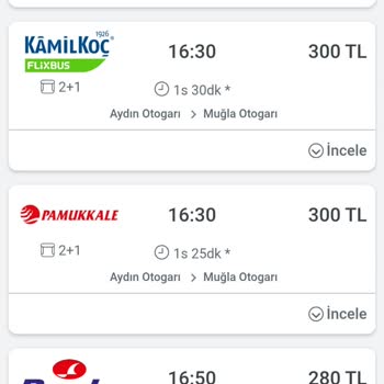 Obilet Aydın-Muğla Arası Ulaşımda Adaletsiz Ve Yüksek Ücretlendirme