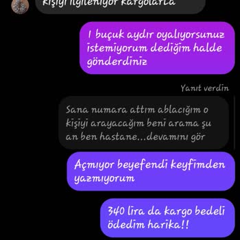 Siparişimde Hatalı Ürün Ve İade Sorunu Yaşadım, Mağduriyetim Giderilmedi