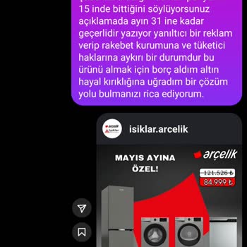 Instagram Kampanyasının Erken Sonlandırılması Nedeniyle Mağduriyet Yaşadım
