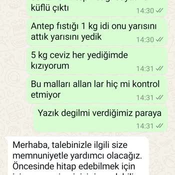 Bayat Ve Küflü Kuruyemiş Satışıyla Hayal Kırıklığı