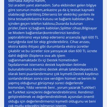Hizmet Alamadığım İnternet İçin Haksız Fatura Ve Ücret Talebi