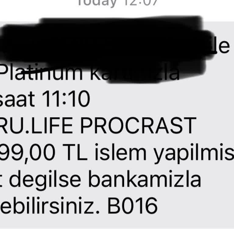 Üyeliğim Olmadan Kredi Kartımdan Para Çekildi
