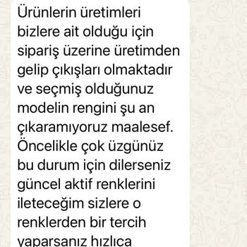 Seit 17. Dezember warte ich auf Rückerstattung von Kıyafet Sepetim nichts passiert!