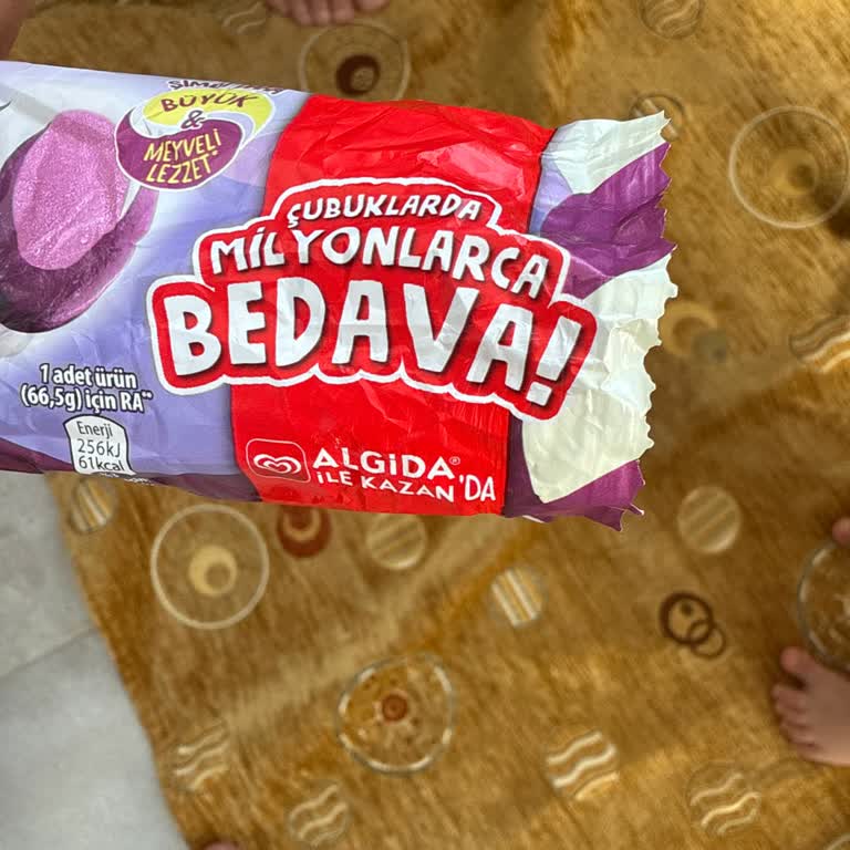 Algida Bedava Kampanyasında Çıkan Hediyeler Verilmedi