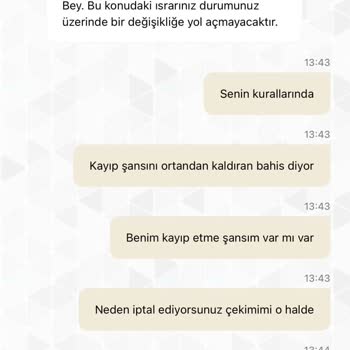Hesabımdaki Bakiyenin İzinsiz Çekilmesi Ve Destek Eksikliği