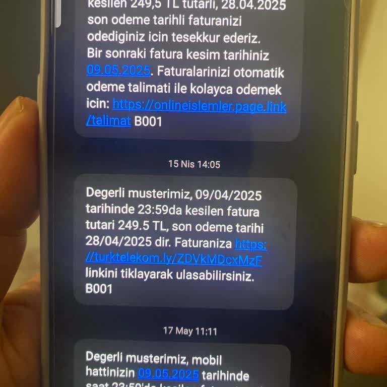 Taşıma Sonrası Anormal Fatura Ve Müşteri Hizmetlerine Ulaşamama