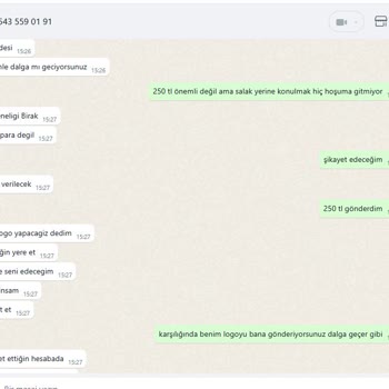 Logo Tasarımında Vaatlerin Yerine Getirilmemesi Ve Mağduriyet Yaşanması
