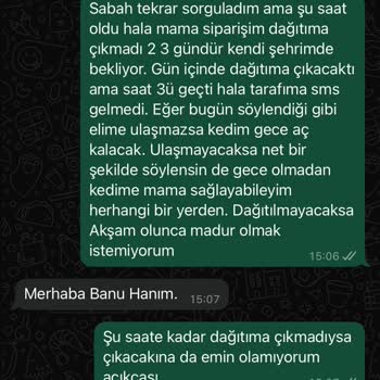 Kedim İçin Beklediğim Kargo Yine Dağıtıma Çıkmadı Bilgi De Verilmedi