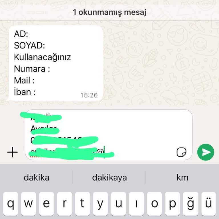 Kişisel Bilgilerimle İzinsiz İşlem Yapılmasından Endişe Duyuyorum
