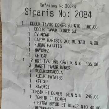 Usta Dönerci'de Yediğim Döner Midemi Rahatsız Etti