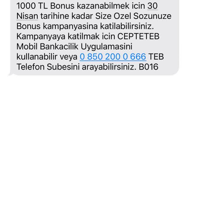 Sözünüze Bonus Kampanyası Hakkında Bonus Yüklemesi Yapılmadı