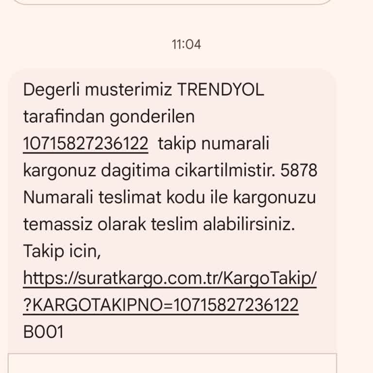 Sürat Kargo Teslimat Yapılmadan Dağıtımda Görünüyor