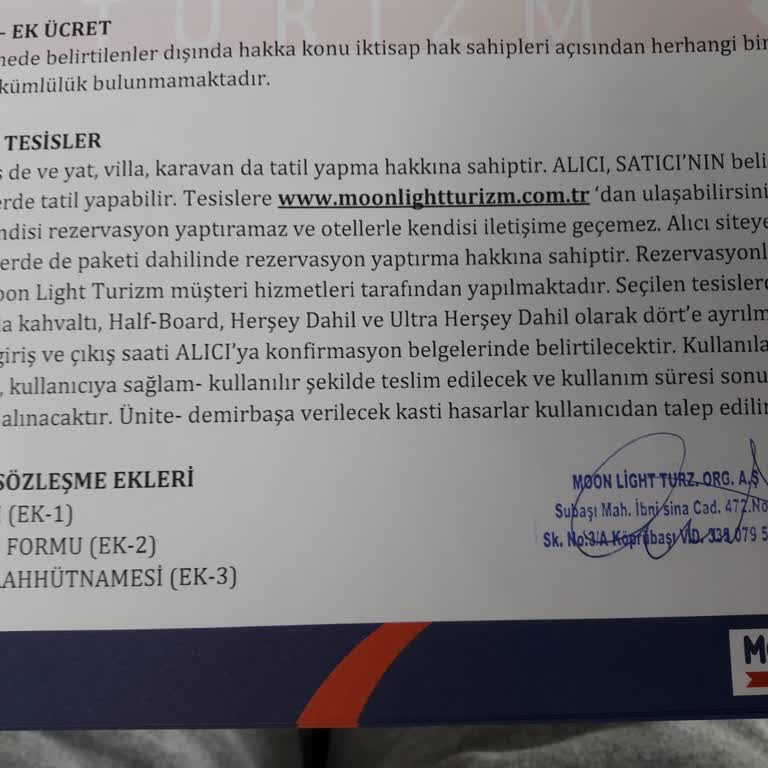 Moonlight Turizm Diamond Paketinde Vaat Edilen Oteller Yerine Pansiyon Sunuldu