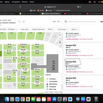 Satın Alınan Ön Sıra Konser Bileti Yerinin Değiştirilerek Daha Uzak Ve Ucuz Bir Alana Yerleştirilmesi