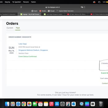 Satın Alınan Ön Sıra Konser Bileti Yerinin Değiştirilerek Daha Uzak Ve Ucuz Bir Alana Yerleştirilmesi