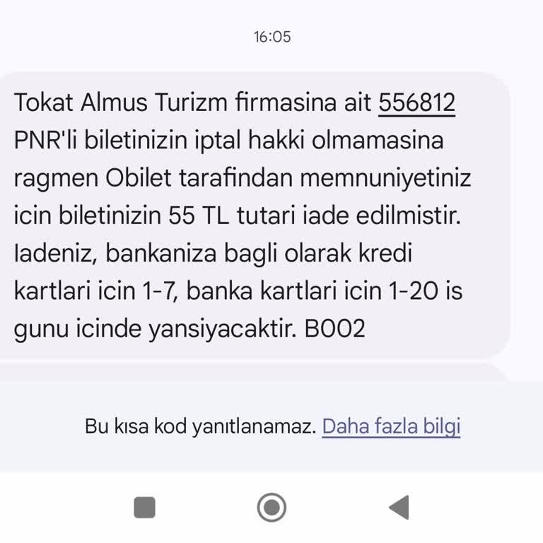 Obilet'ten Bilet İptalinde Yüksek Kesinti Ve İade Sorunu