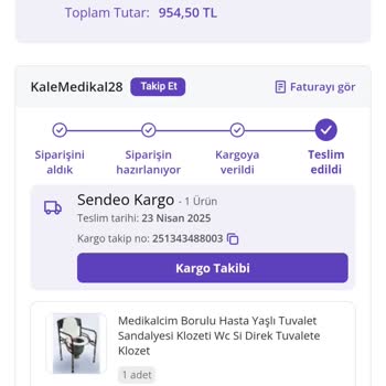 Kırık Gelen Ürün Ve Eksik Parça Gönderimi Sorunu