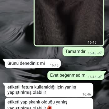 Yanlış Beden Ve İade Sorunu Müşteriyi Mağdur Ediyor