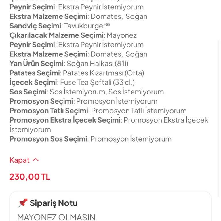 Eksik Ve Yanlış Sipariş, Yetersiz Çözüm