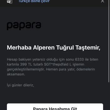 Üyelik İptal Edilemiyor Kartımdan Sürekli Para Çekilmeye Çalışılıyor