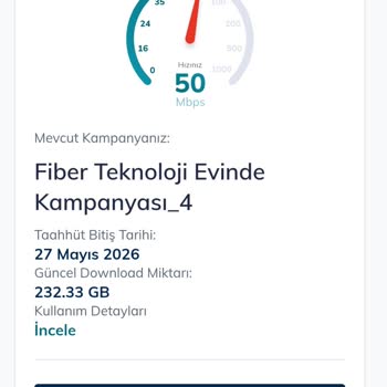 50 Mbps İnternet Hızım 4 Mbpsye Düştü Çözüm Bekliyorum