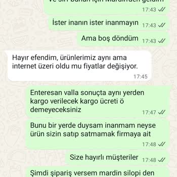 Mağaza Ve Online Fiyat Farkı İle İlgisiz Müşteri Hizmetleri
