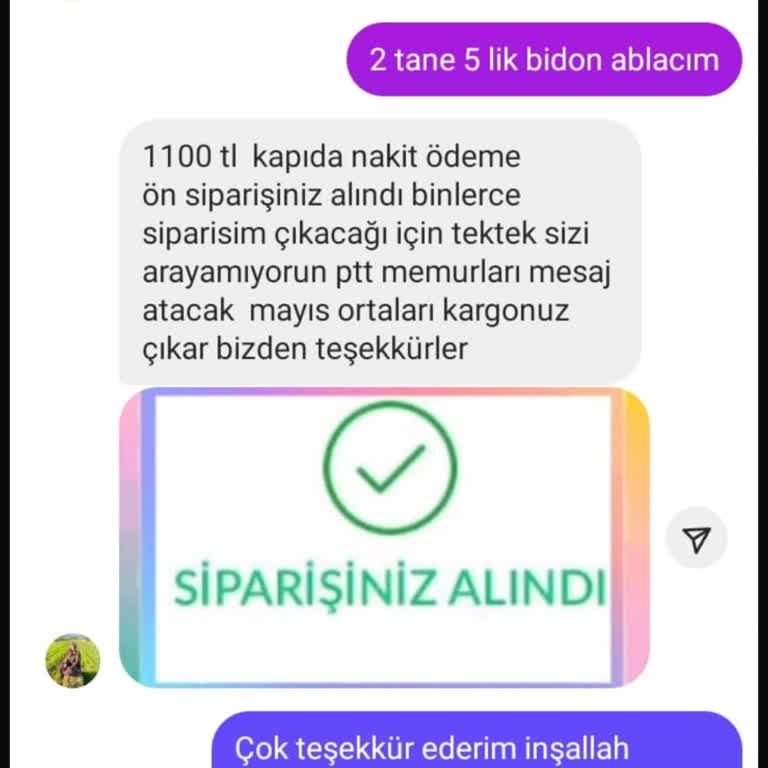 Sipariş Edilen Kuru Yaprakların Kusurlu Ve Eksik Gönderilmesi, İade Talebine Yanıt Alınamaması