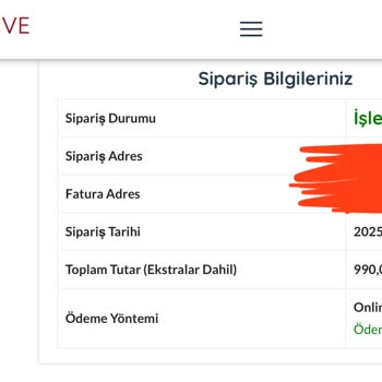 Qafiye Prive'den Siparişlerim Gönderilmiyor, Mağdur Edildim