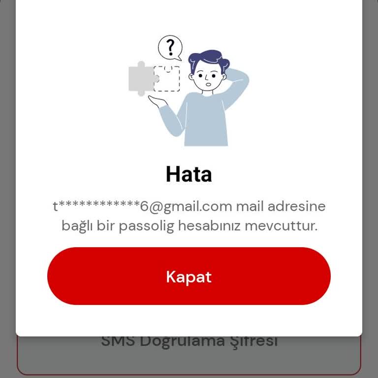 Passo Mobil Uygulamasında Kart Bağlama Sorunu Ve E-posta Hatası