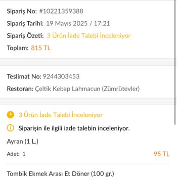Yanlış Gelen Sipariş Sonrası Trendyol'un İlgisizliği Ve Mağduriyet